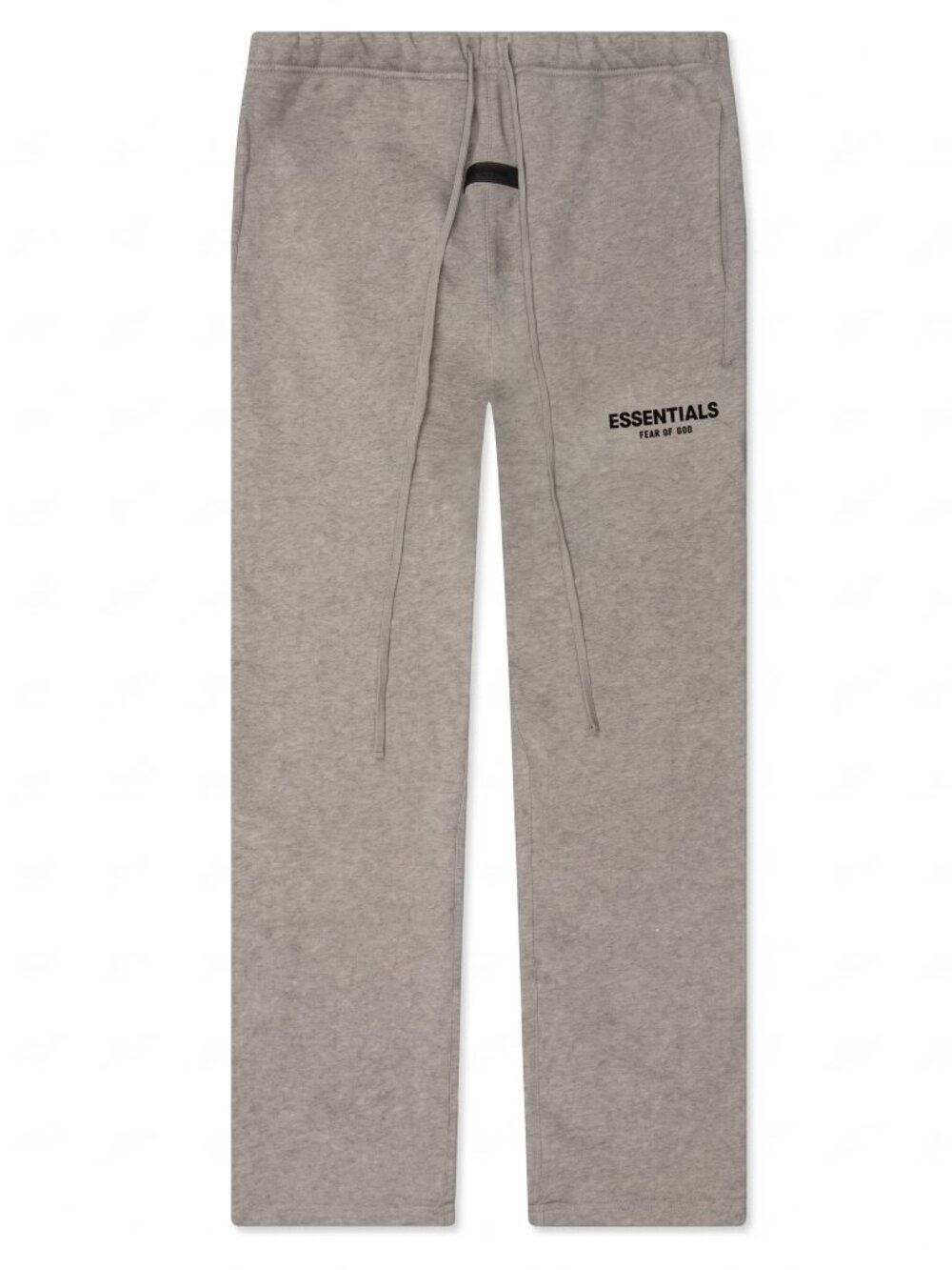 FEAR OF‎ GOD ESSENTIALS DARK OAT BLACK LOGO UNCUFF SWEATPANTS | Pants | NEW/NWT